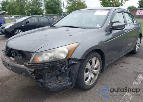 2009 Honda Accord 2.4 Ex-L z USA, uszkodzony, nr VIN 1HGCP26889A138587